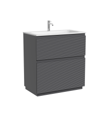 Тумба под раковину Напольная Sancos Folk Floor 79 FL80FGS Grey soft