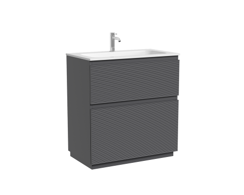 Тумба под раковину Напольная Sancos Folk Floor 79 FL80FGS Grey soft