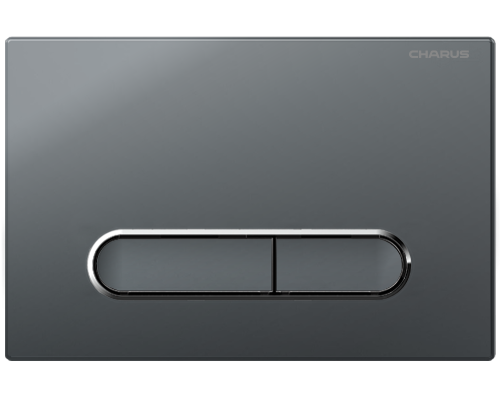 Кнопка смыва Charus Magnus FP.340.GRP.01 графит