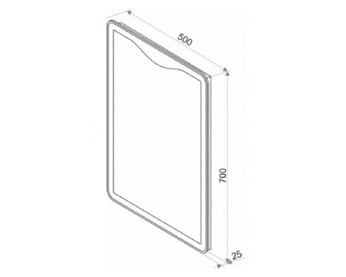 Зеркало Континент "Amaze LED" ЗЛП480