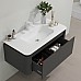 Тумба с раковиной Black&White U935.1200 матовый серый