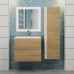 Тумба с раковиной подвесная Uperwood Barsa 60х45х57 см, дуб сонома