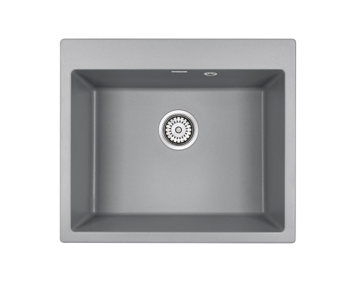 Кухонная мойка Paulmark Kante 60 PM106052-GRM Серый металлик