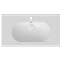 Раковина ISVEA Sentimenti накладная 820x465x170 белый 10SM50082SV