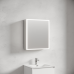 Зеркальный шкаф для ванной Sancos Evoke 600x700х136 мм, с LED подсветкой, SC8060