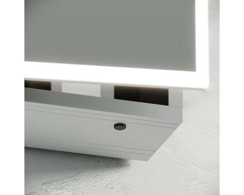 Зеркальный шкаф для ванной Sancos Evoke 600x700х136 мм, с LED подсветкой, SC8060