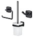 Набор аксессуаров AK90T2003B Gem для зоны туалета черный