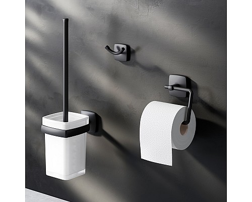 Набор аксессуаров AK90T2003B Gem для зоны туалета черный