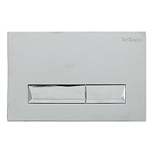 Клавиша смыва BelBagno Marmi BB010-MR-CHROME Хром глянцевый