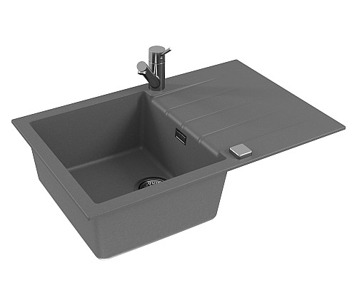 Мойка кухонная Alveus Granital Cadit 20 1132025 790х500 бетон