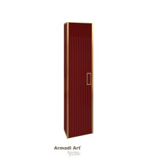 Пенал Armadi Art Monaco рубин хром без ножек