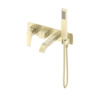 Смеситель для ванны встраиваемый Wonzon&Woghand FLEX, Брашированное золото WW-88889072-BG