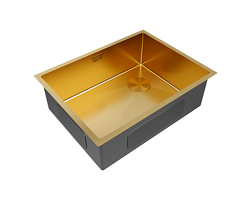 Кухонная мойка Paulmark Next-Skew 58 PM885844-BG Брашированное золото