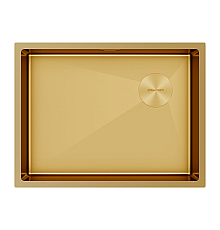 Кухонная мойка Paulmark Next-Skew 58 PM885844-BG Брашированное золото