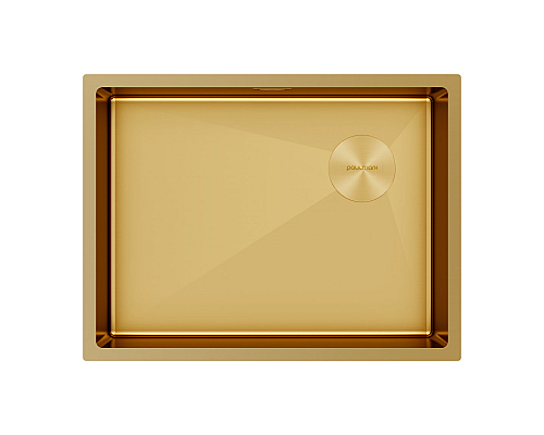 Кухонная мойка Paulmark Next-Skew 58 PM885844-BG Брашированное золото