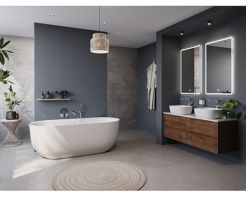Акриловая ванна BelBagno 180x80 BB706-1800-800 без гидромассажа Акриловая ванна BelBagno 180x80 BB706-1800-800 без гидромассажа