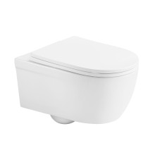 Подвесной унитаз Arrow AHB2105H безободковый белый