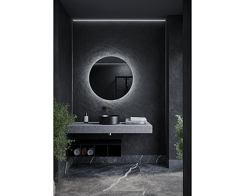 Зеркало для ванной комнаты SANCOS Sfera D800 c подсветкой