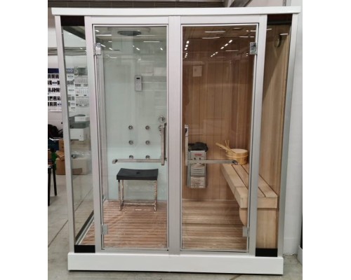 Кабина с финской сауной FRANK F921R правосторонняя 220x130 см