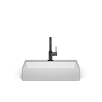 Накладная раковина-чаша из искусственного камня Monblan Romana 595x445x125 цвет белый