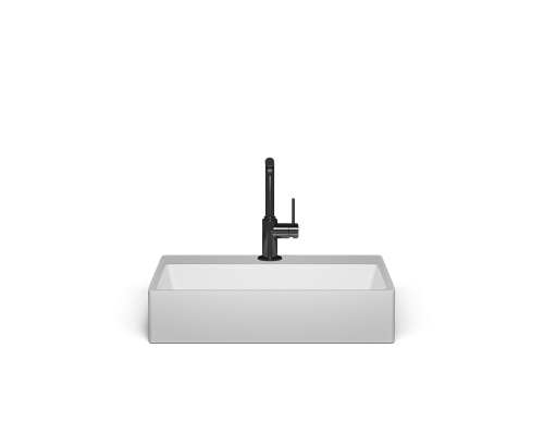 Накладная раковина-чаша из искусственного камня Monblan Romana 595x445x125 цвет белый