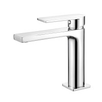 Однорычажный смеситель для раковины AQG Alpha, хром