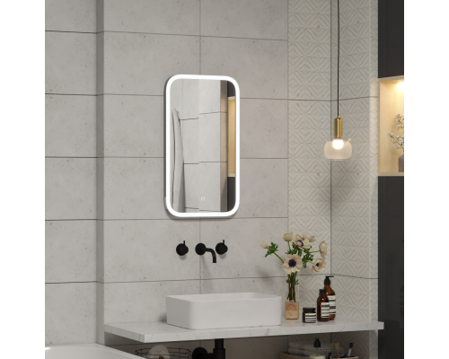 Зеркало Taliente Zled-M с LED-подсветкой, 40x70см, прямоугольное