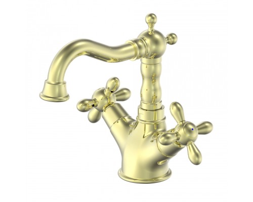 Смеситель для раковины Wonzon&Woghand, Глянцевое золото