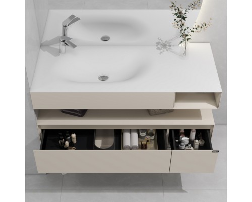 Тумба с раковиной Black&White U955.1200L