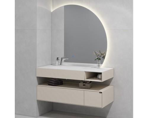 Зеркало Black&White U955.MR1000L с подсветкой