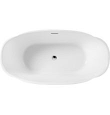 Акриловая ванна BelBagno 170х85 без гидромассажа