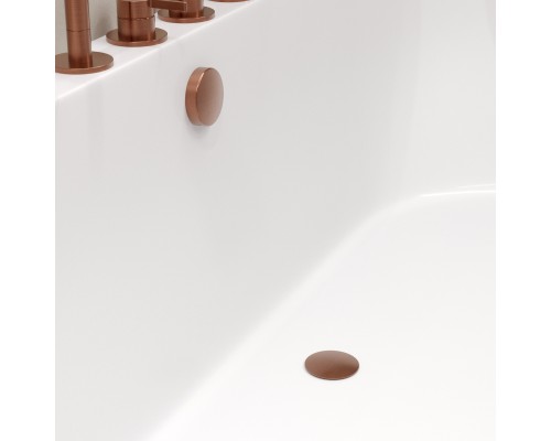 Слив-перелив для ванны Benesque 59010106 бронза брашированная