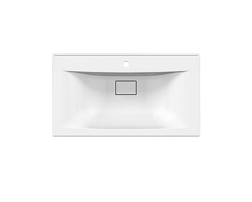 Раковина Vincea VCB-3M800W из искуственного камня белый Раковина Vincea VCB-3M800W из искуственного камня белый