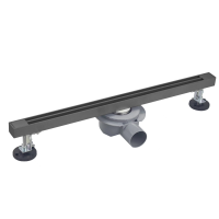 Душевой трап 90 см Wonzon&Woghand, Темный графит WW-65409T-GM