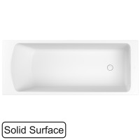 Ванна WHITECROSS Coin 175x70 (белый мат) иск. камень