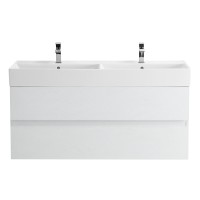 Тумба под раковину Cezares Molveno 46 120 MOLVENO 46-120-2C-SO-2-BG подвесная Bianco Ghiaccio