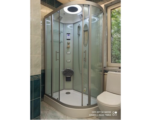 Душевая кабина Frank F610R правосторонняя 120x80 см