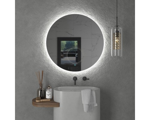 Зеркало Onika Сола 50 с LED подсветкой, круглое