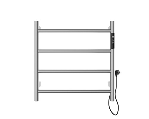 Полотенцесушитель электрический Wonzon&Woghand BONN, Брашированный никель WW-AL404-BR