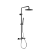 Душевая система с термостатом SANCOS Etna, черный матовый, SC9007MB