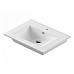 Тумба с раковиной Comforty Марио-75 дуб темный Quadro 75