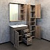 Тумба с раковиной Comforty Марио-75 дуб темный Quadro 75