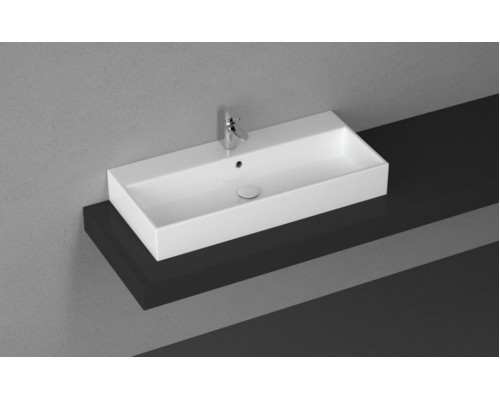 Раковина Isvea Purita 90 см, накладная белый 10PL50090SV