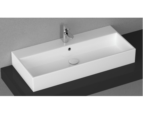 Раковина Isvea Purita 90 см, накладная белый 10PL50090SV