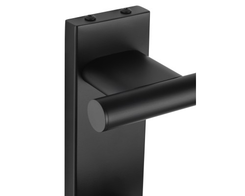 Полотенцесушитель электрический Wonzon&Woghand N?RNBERG, Черный матовый WW-AL344-MB