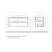 Тумба под раковину BelBagno Marino 110 MARINO-1100-2C-SO-RW-P подвесная Rovere Moro