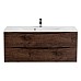 Тумба под раковину BelBagno Marino 110 MARINO-1100-2C-SO-RW-P подвесная Rovere Moro