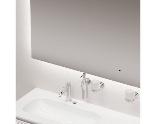 Зеркало для ванной комнаты Sancos SQUARE 160х80 с подсветкой, SQ1600