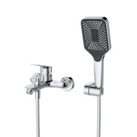 Смеситель для ванны BelBagno Due DUE-VASM-CRM Хром