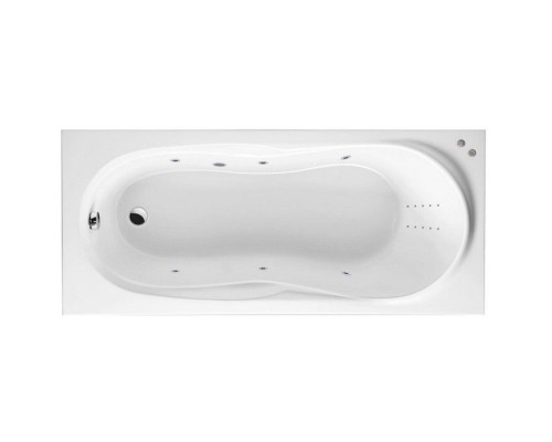 Ванна гидромассажная Excellent Sekwana 170x75 Line Nano Хром
